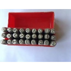 Pryor Hand Punch Set Letters